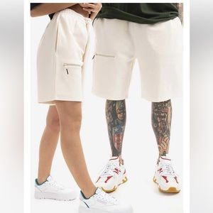 RAINS TRACK SHORTS FOSSIL